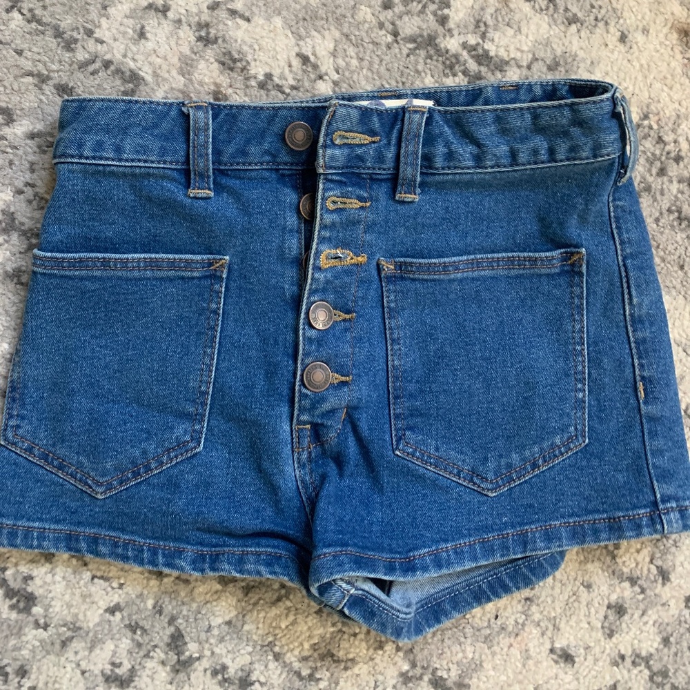 Free people Jean shorts